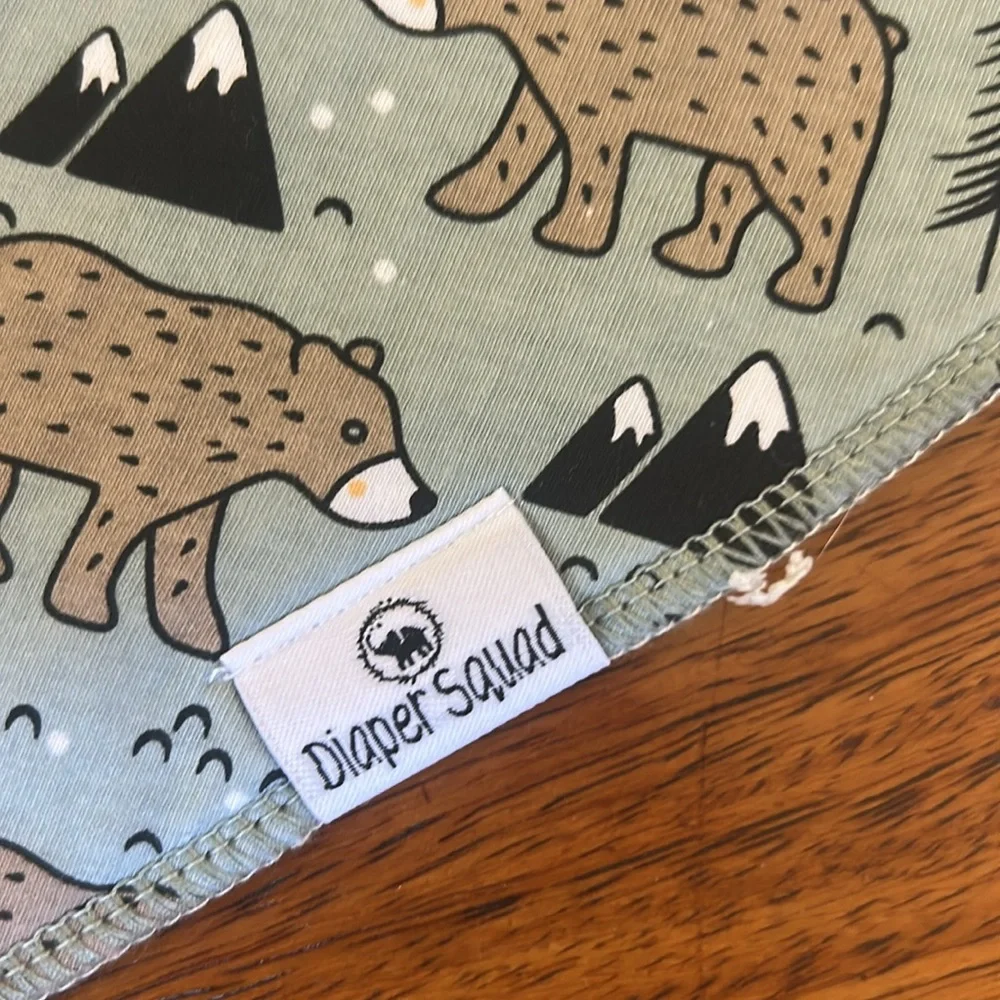 Diaper Squad bibs